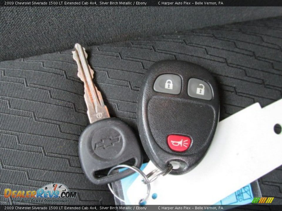 2009 Chevrolet Silverado 1500 LT Extended Cab 4x4 Silver Birch Metallic / Ebony Photo #23