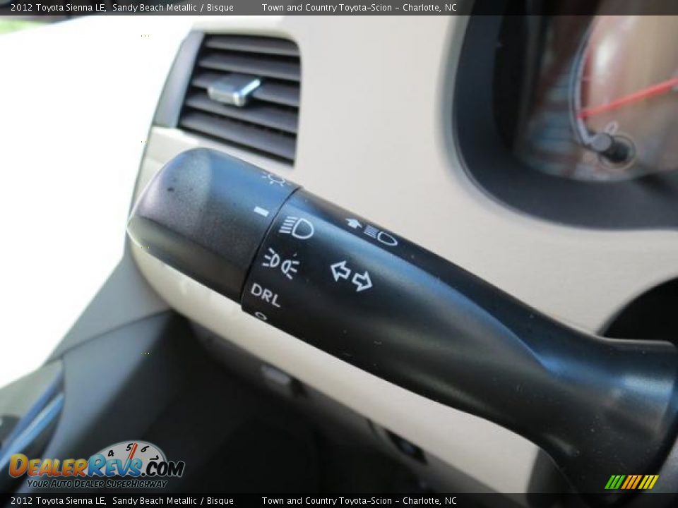 2012 Toyota Sienna LE Sandy Beach Metallic / Bisque Photo #16