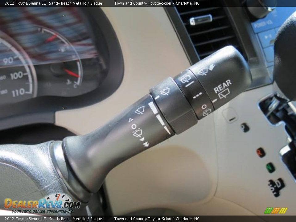 2012 Toyota Sienna LE Sandy Beach Metallic / Bisque Photo #17
