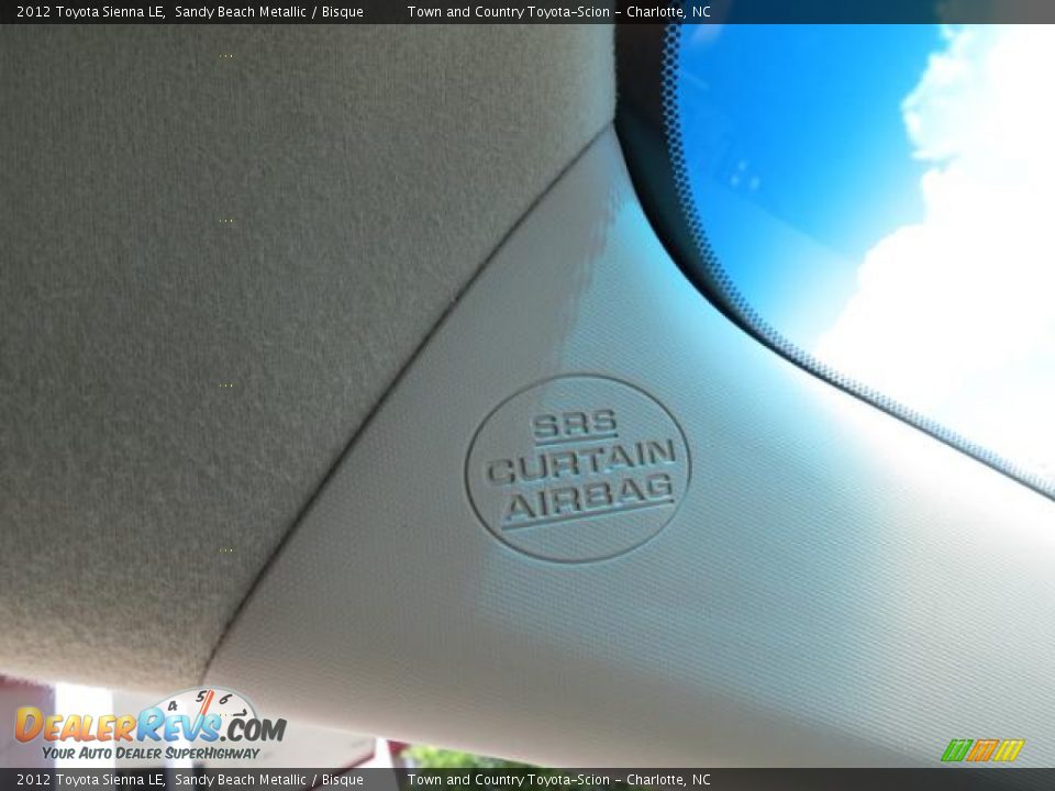 2012 Toyota Sienna LE Sandy Beach Metallic / Bisque Photo #19
