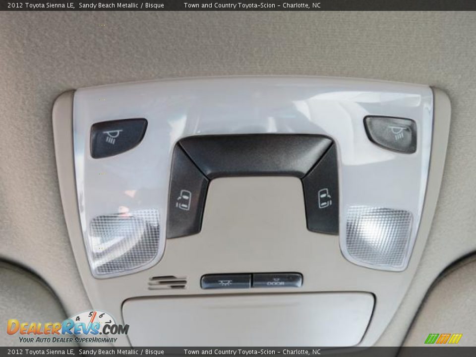 2012 Toyota Sienna LE Sandy Beach Metallic / Bisque Photo #20