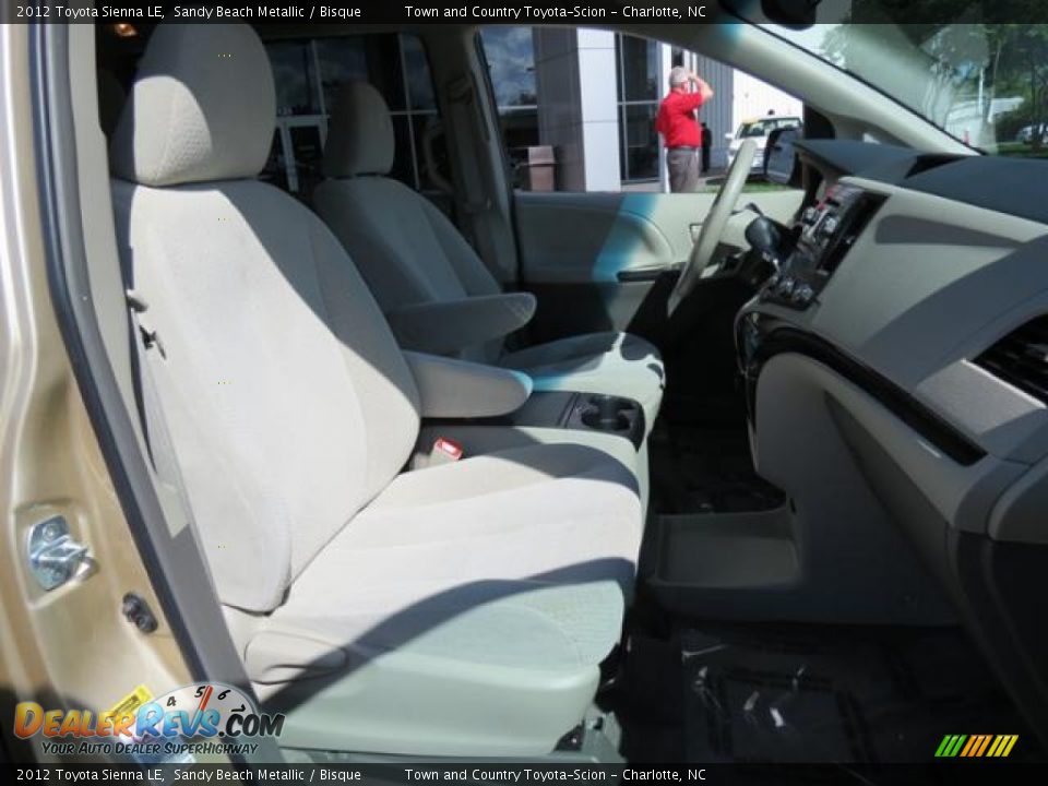 2012 Toyota Sienna LE Sandy Beach Metallic / Bisque Photo #22