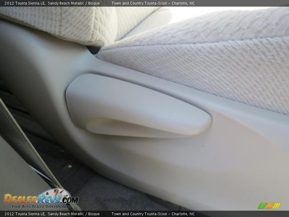 2012 Toyota Sienna LE Sandy Beach Metallic / Bisque Photo #23