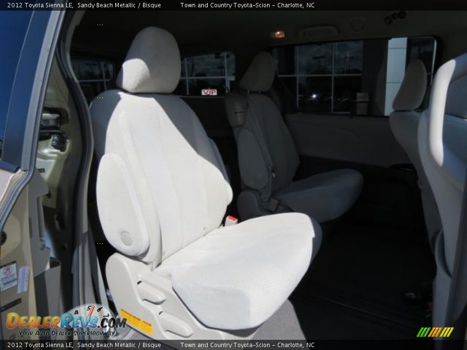2012 Toyota Sienna LE Sandy Beach Metallic / Bisque Photo #25