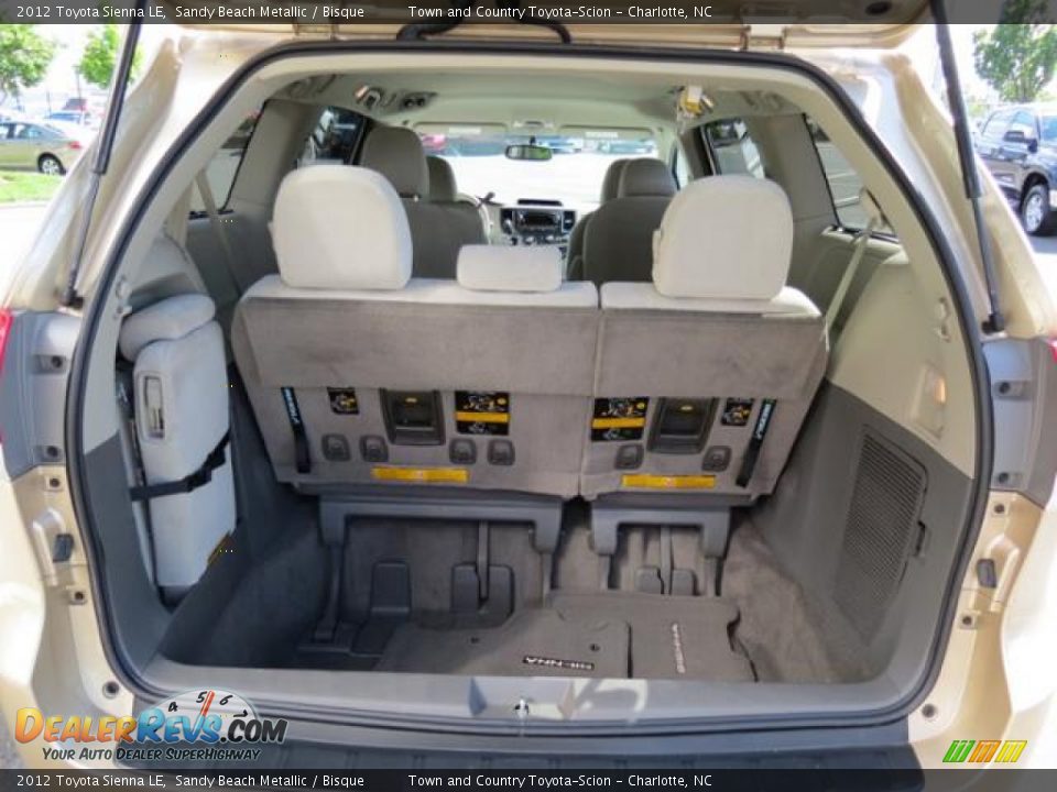 2012 Toyota Sienna LE Sandy Beach Metallic / Bisque Photo #27