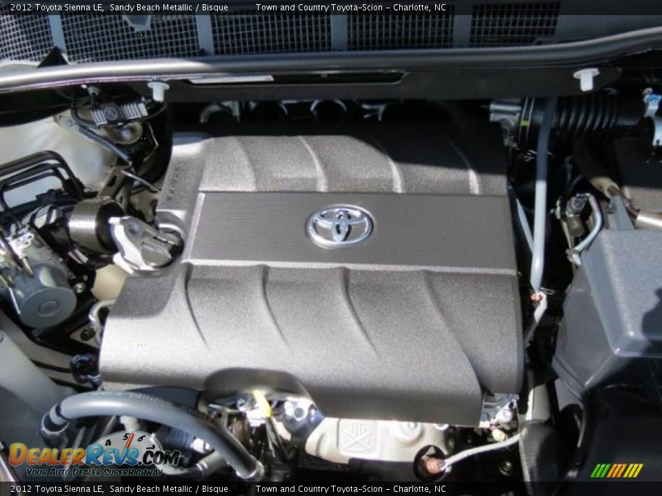 2012 Toyota Sienna LE Sandy Beach Metallic / Bisque Photo #31
