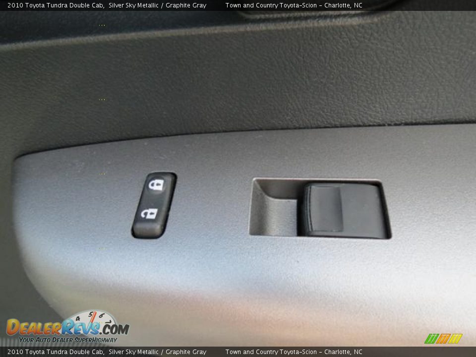 2010 Toyota Tundra Double Cab Silver Sky Metallic / Graphite Gray Photo #22