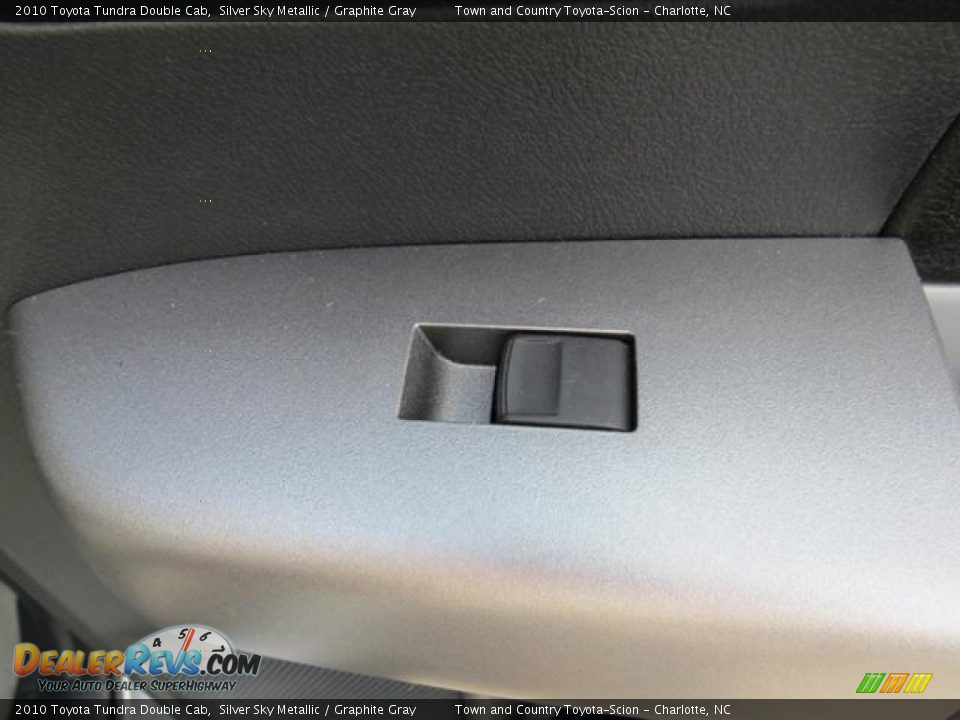 2010 Toyota Tundra Double Cab Silver Sky Metallic / Graphite Gray Photo #24