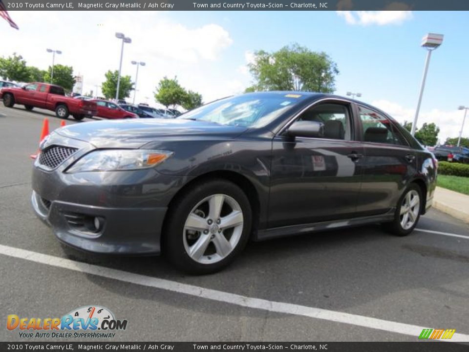 2010 Toyota Camry LE Magnetic Gray Metallic / Ash Gray Photo #3