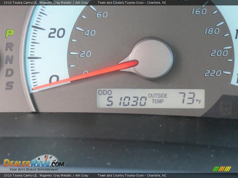 2010 Toyota Camry LE Magnetic Gray Metallic / Ash Gray Photo #12