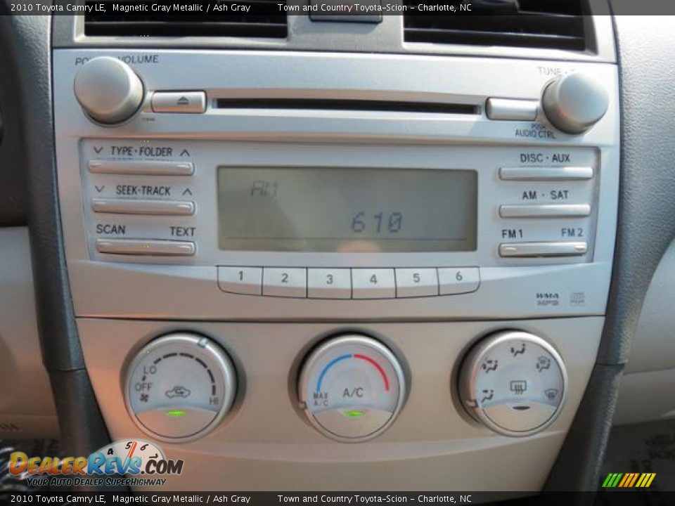 2010 Toyota Camry LE Magnetic Gray Metallic / Ash Gray Photo #14