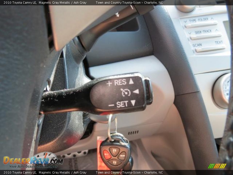 2010 Toyota Camry LE Magnetic Gray Metallic / Ash Gray Photo #17