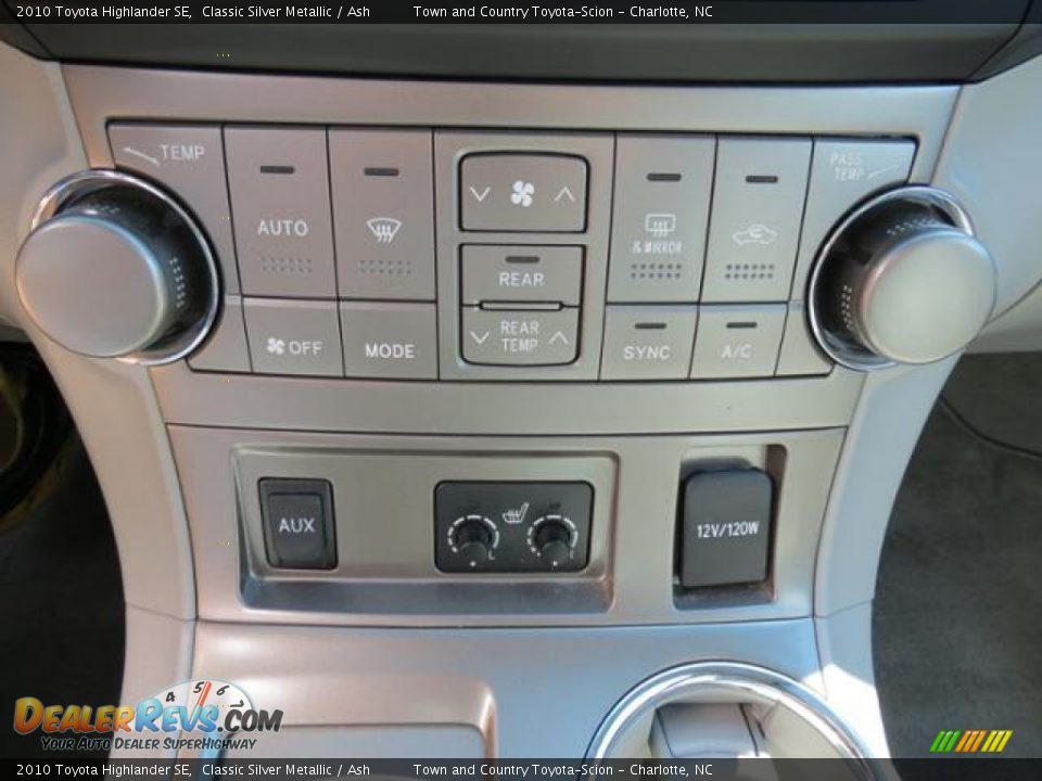 2010 Toyota Highlander SE Classic Silver Metallic / Ash Photo #19