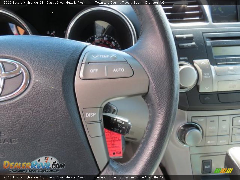 2010 Toyota Highlander SE Classic Silver Metallic / Ash Photo #22