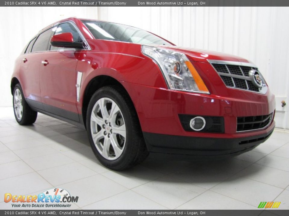 2010 Cadillac SRX 4 V6 AWD Crystal Red Tintcoat / Titanium/Ebony Photo #1