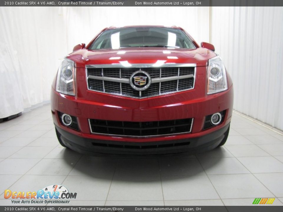 2010 Cadillac SRX 4 V6 AWD Crystal Red Tintcoat / Titanium/Ebony Photo #2