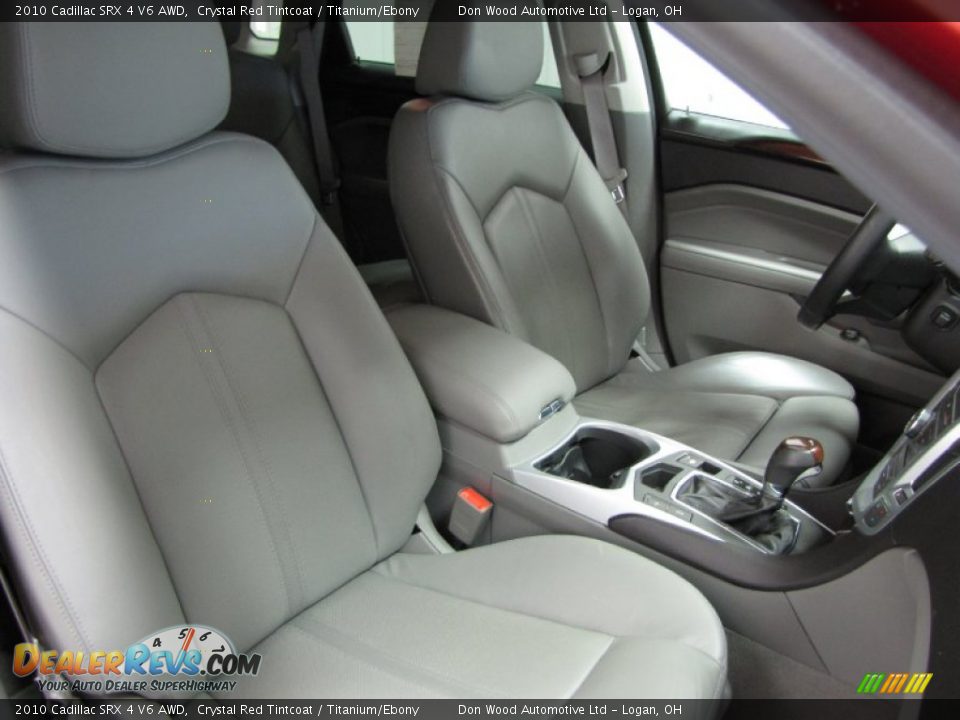 2010 Cadillac SRX 4 V6 AWD Crystal Red Tintcoat / Titanium/Ebony Photo #8