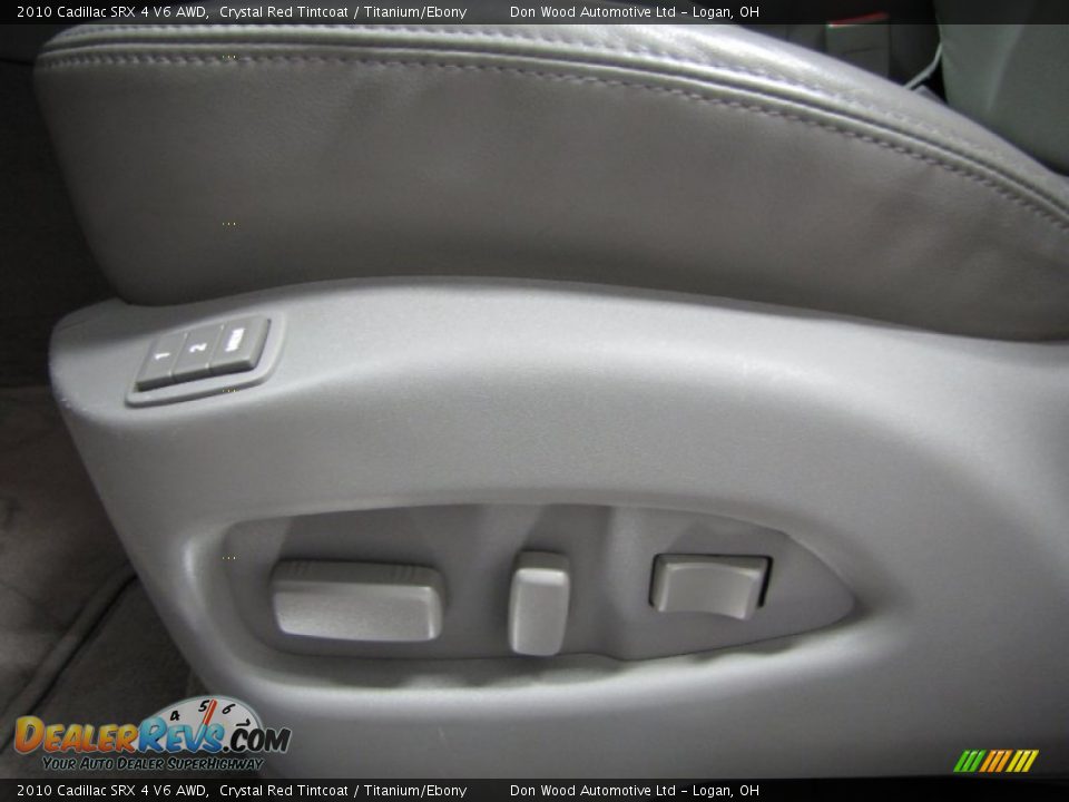 2010 Cadillac SRX 4 V6 AWD Crystal Red Tintcoat / Titanium/Ebony Photo #9