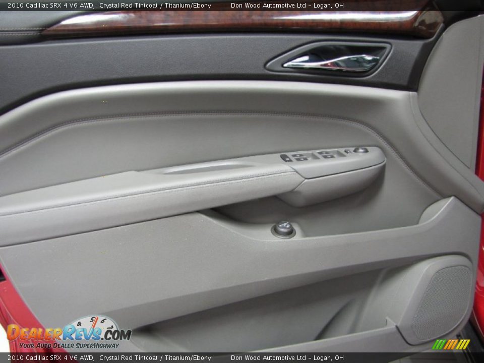2010 Cadillac SRX 4 V6 AWD Crystal Red Tintcoat / Titanium/Ebony Photo #10
