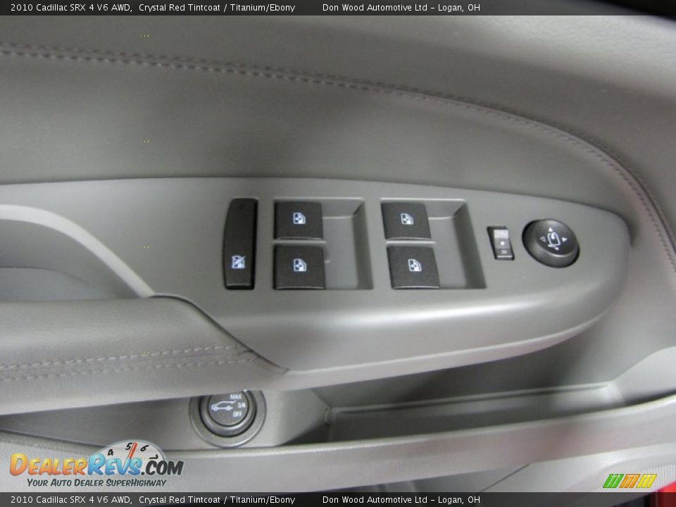 2010 Cadillac SRX 4 V6 AWD Crystal Red Tintcoat / Titanium/Ebony Photo #11