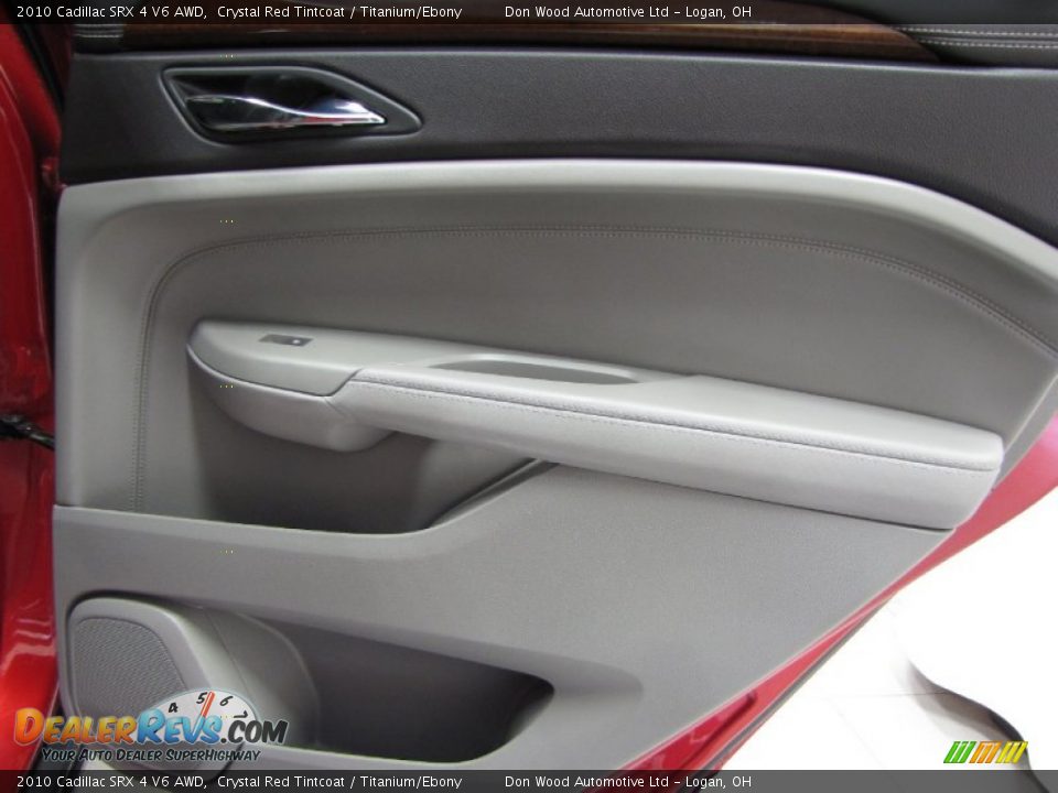 2010 Cadillac SRX 4 V6 AWD Crystal Red Tintcoat / Titanium/Ebony Photo #13