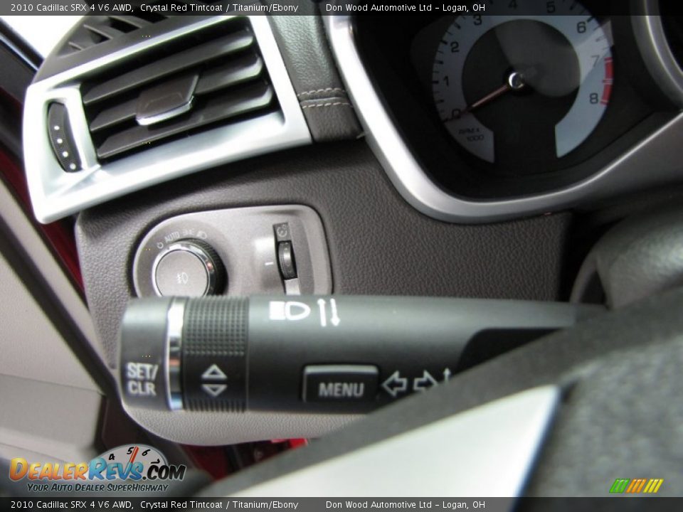 2010 Cadillac SRX 4 V6 AWD Crystal Red Tintcoat / Titanium/Ebony Photo #18