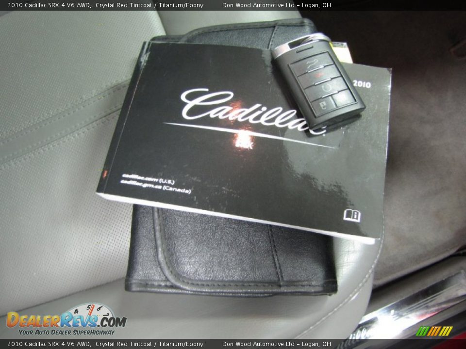 2010 Cadillac SRX 4 V6 AWD Crystal Red Tintcoat / Titanium/Ebony Photo #27