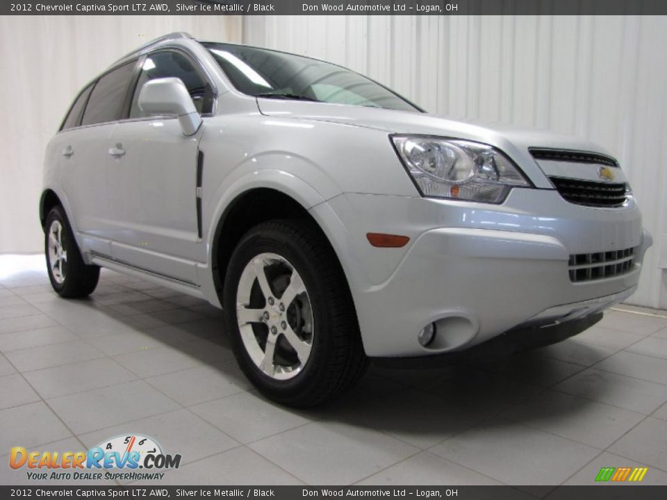 2012 Chevrolet Captiva Sport LTZ AWD Silver Ice Metallic / Black Photo #1