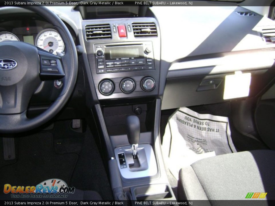 2013 Subaru Impreza 2.0i Premium 5 Door Dark Gray Metallic / Black Photo #4