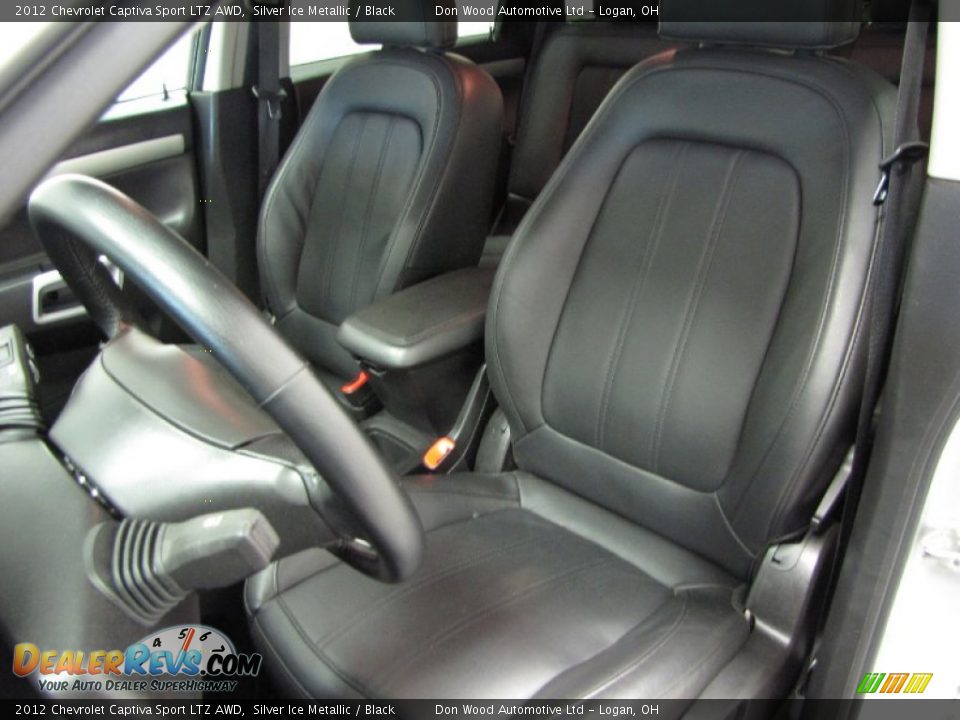 2012 Chevrolet Captiva Sport LTZ AWD Silver Ice Metallic / Black Photo #5