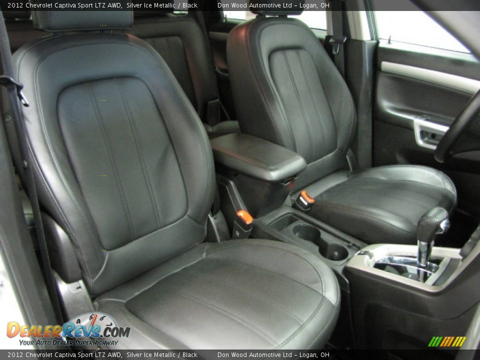 2012 Chevrolet Captiva Sport LTZ AWD Silver Ice Metallic / Black Photo #8