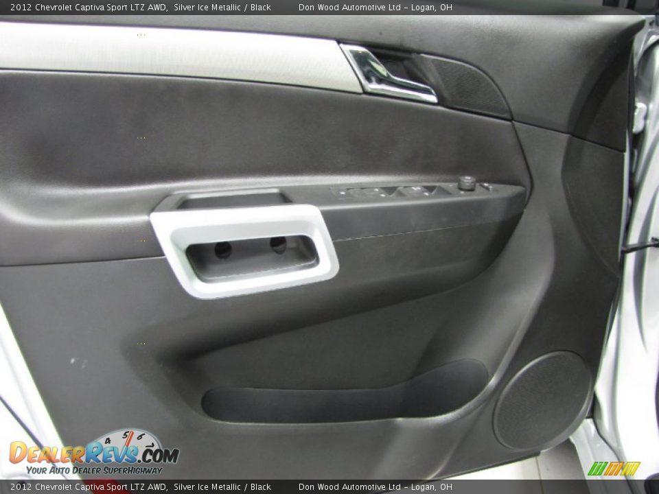 2012 Chevrolet Captiva Sport LTZ AWD Silver Ice Metallic / Black Photo #9