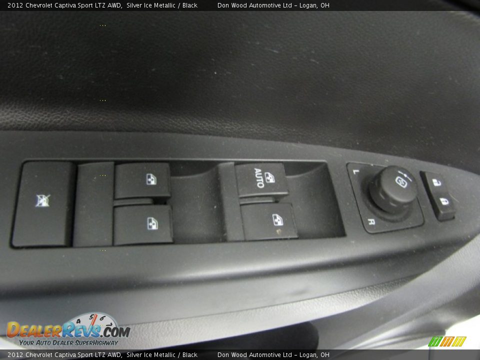 2012 Chevrolet Captiva Sport LTZ AWD Silver Ice Metallic / Black Photo #10