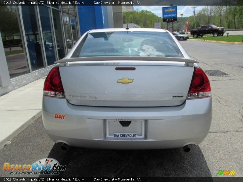 2013 Chevrolet Impala LTZ Silver Ice Metallic / Ebony Photo #7