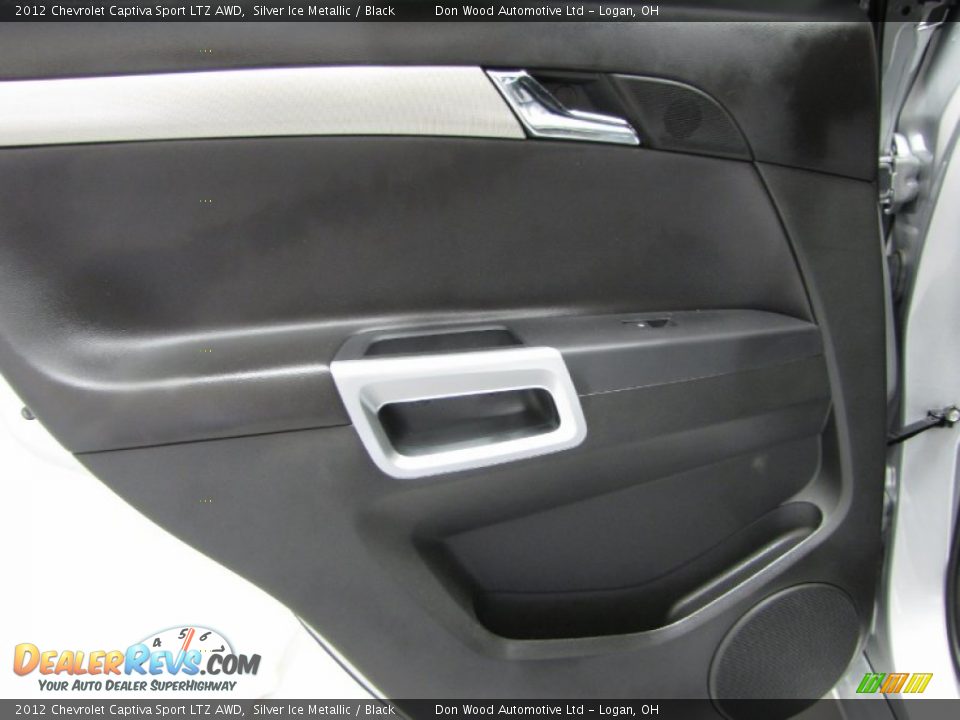 2012 Chevrolet Captiva Sport LTZ AWD Silver Ice Metallic / Black Photo #11
