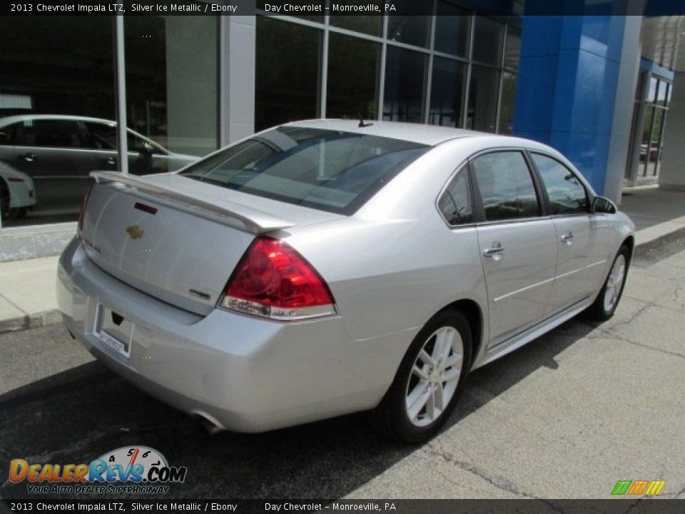 2013 Chevrolet Impala LTZ Silver Ice Metallic / Ebony Photo #8