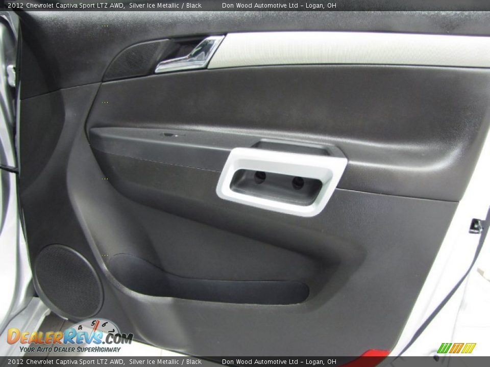 2012 Chevrolet Captiva Sport LTZ AWD Silver Ice Metallic / Black Photo #12