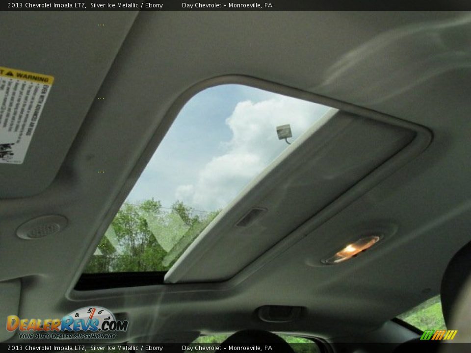 2013 Chevrolet Impala LTZ Silver Ice Metallic / Ebony Photo #9