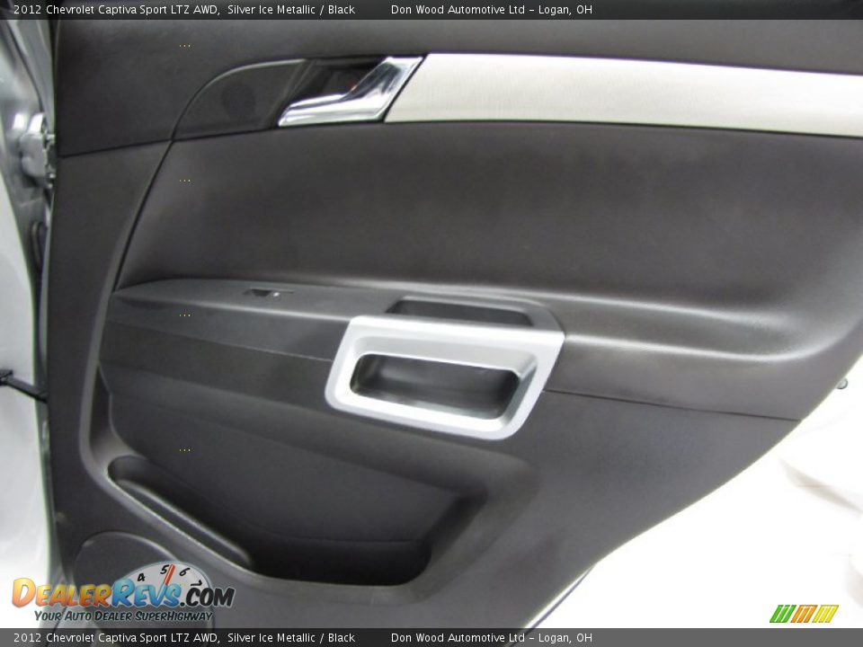 2012 Chevrolet Captiva Sport LTZ AWD Silver Ice Metallic / Black Photo #13