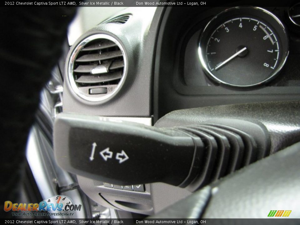 2012 Chevrolet Captiva Sport LTZ AWD Silver Ice Metallic / Black Photo #15