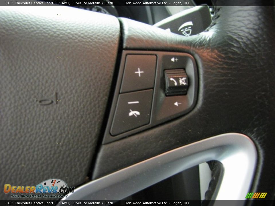 2012 Chevrolet Captiva Sport LTZ AWD Silver Ice Metallic / Black Photo #18