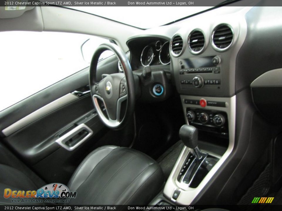2012 Chevrolet Captiva Sport LTZ AWD Silver Ice Metallic / Black Photo #21