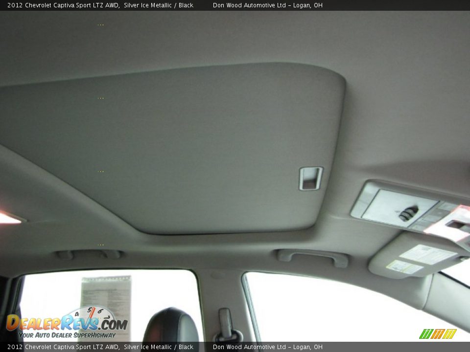 2012 Chevrolet Captiva Sport LTZ AWD Silver Ice Metallic / Black Photo #23