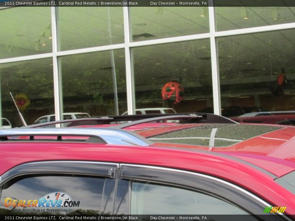 2011 Chevrolet Equinox LTZ Cardinal Red Metallic / Brownstone/Jet Black Photo #4
