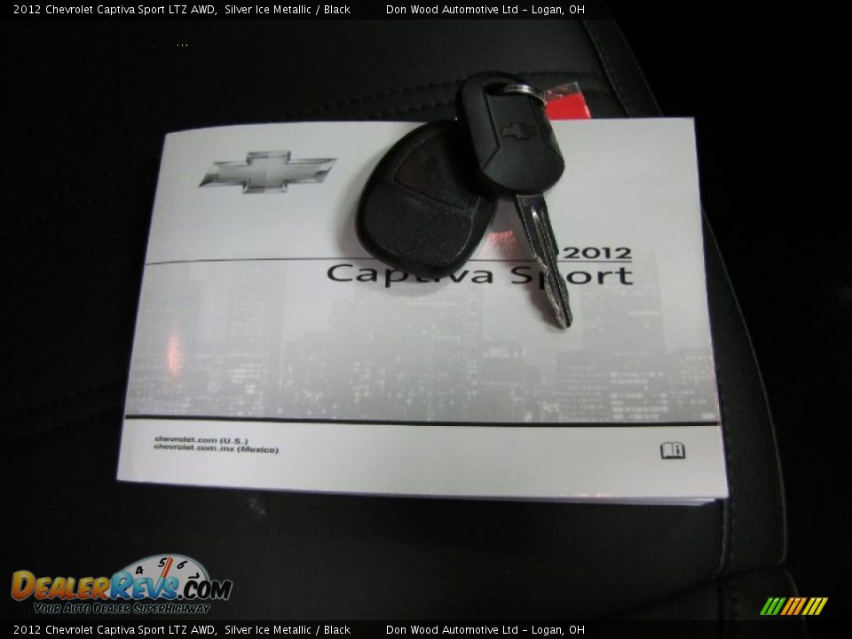 2012 Chevrolet Captiva Sport LTZ AWD Silver Ice Metallic / Black Photo #28