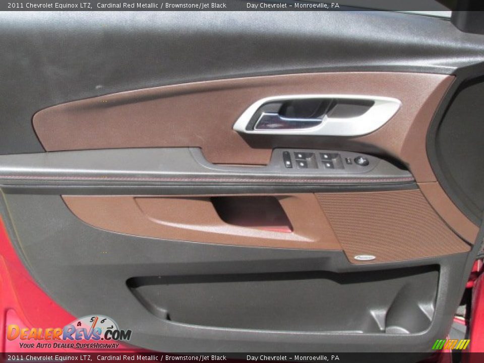 2011 Chevrolet Equinox LTZ Cardinal Red Metallic / Brownstone/Jet Black Photo #12