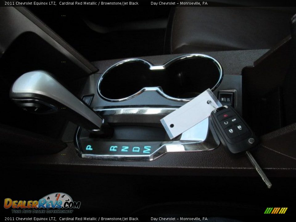 2011 Chevrolet Equinox LTZ Cardinal Red Metallic / Brownstone/Jet Black Photo #16