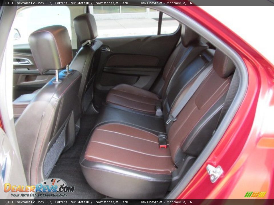 2011 Chevrolet Equinox LTZ Cardinal Red Metallic / Brownstone/Jet Black Photo #18