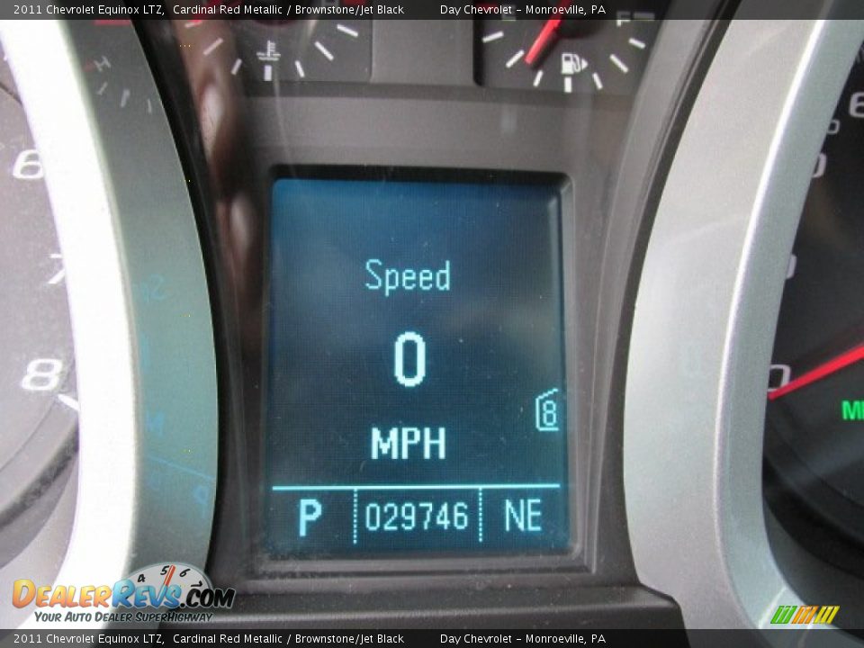 2011 Chevrolet Equinox LTZ Cardinal Red Metallic / Brownstone/Jet Black Photo #20
