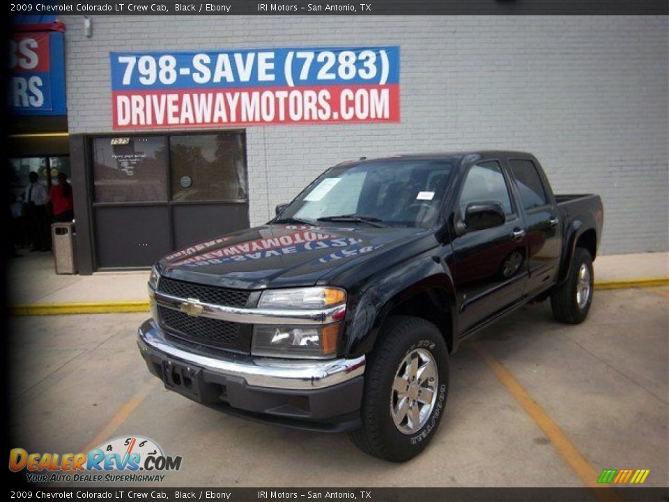 2009 Chevrolet Colorado LT Crew Cab Black / Ebony Photo #1